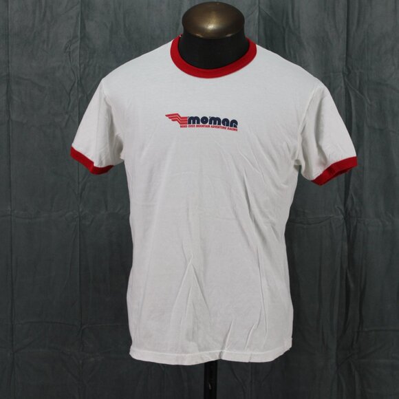Ringer T-shirt - Mind of Matter Adventure Racing - Men's Large - Picture 1 of 9